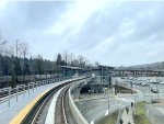 Arriving into Coquitlam Central Station